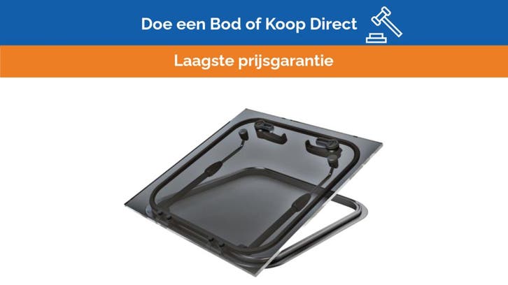 Bieden: Vetus FGH4633 flush aluminium deck hatch, Watersport en Boten, Bootonderdelen, Kombuis en Sanitair, Nieuw, Zeilboot of Motorboot