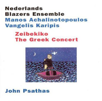 cd - Nederlands Blazers Ensemble, John Psathas - Zeibekik..., Verzenden, Zo goed als nieuw