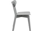 Giga Living Levi - Eetkamerstoel - MDF - Lichtgrijs, Verzenden, Zo goed als nieuw