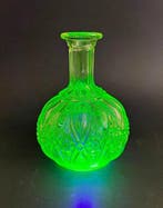 Val Saint Lambert - Karaf - Valembert - Glas - Uranium, Antiek en Kunst
