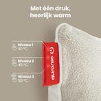 2dekans | Auronic Warmtekussen - Sherpa Fleece - 45x45 -, Ophalen of Verzenden, Zo goed als nieuw