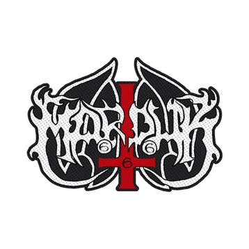 Marduk - Logo Cut Out - patch officiële merchandise, Ophalen of Verzenden, Nieuw, Kleding