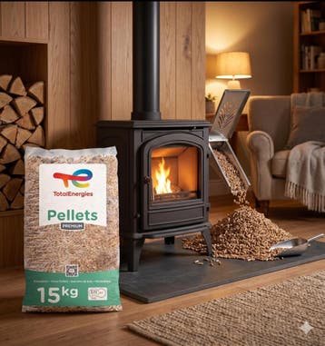 Total Energies Premium Houtpellets, Verzenden, Overige houtsoorten