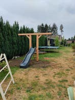 Schommel frame douglas met glijbaan | 14x14 staanders Haan, Kinderen en Baby's, Speelgoed | Buiten | Speeltoestellen, Ophalen of Verzenden