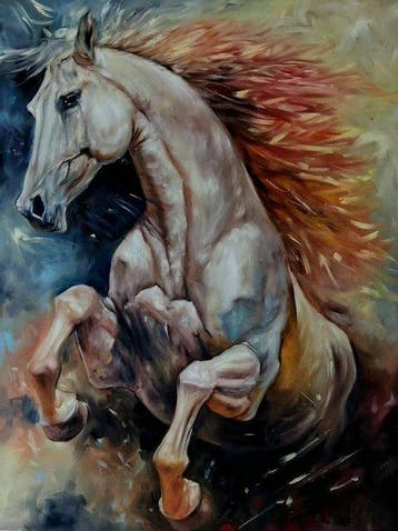 Ricart - Caballo Blanco: Crin de Fuego