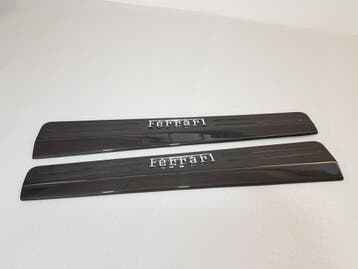 Ferrari 458 carbon instap plaat, Verzenden