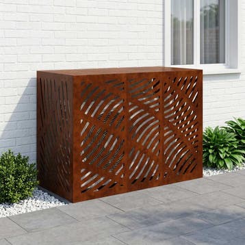 vidaXL Airconditioner hoes Roestkleurig 110 x 50 x 80 cm, Verzenden, Nieuw