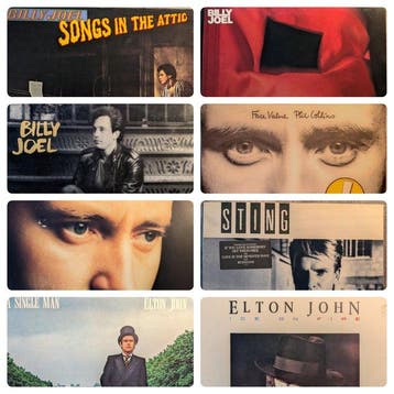 Billy Joel, Phil Collins, Elton John - 8 vinyl records - LP, Nieuw in verpakking