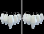Wandkandelaar (2) - Glas, Antiek en Kunst, Antiek | Lampen