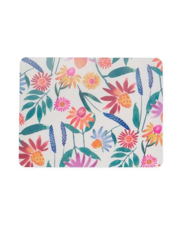 HEMA Placemat kunststof 32x42 wilde bloemen, Verzenden, Nieuw