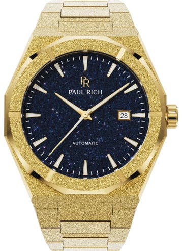 Paul Rich Frosted Star Dust II Gold FSDA02 Automatic horloge, Sieraden, Tassen en Uiterlijk, Horloges | Heren, Overige merken