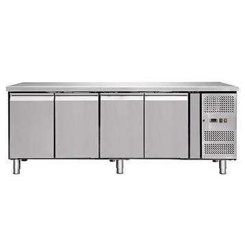 Koelwerkbank met 4 deuren - 550 liter - Energiezuining, Verzenden, Nieuw in verpakking, Koelen en Vriezen