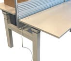 Aanbieding Steelcase Ology Duo Zit Sta Bureau - Duo werkplek, Verzenden, In hoogte verstelbaar, Zo goed als nieuw