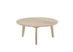 4 Seasons Outdoor Gabor teak loungetafel Ø 90 cm * SALE * |, Ophalen of Verzenden, Nieuw