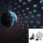 Eurolite 30 cm spiegelbolset met spot en kleurenwiel, Muziek en Instrumenten, Verzenden, Nieuw