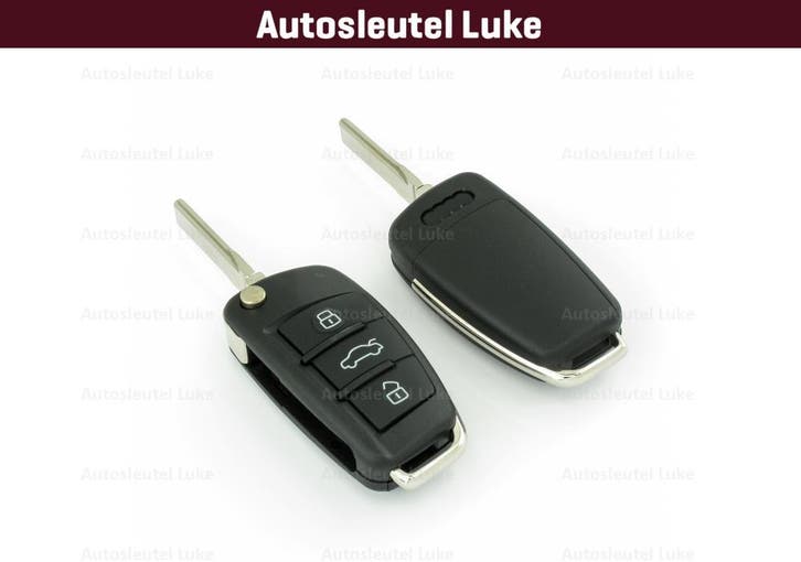 3-knops klapsleutel behuizing kpb009 voor Audi, Auto-onderdelen, Elektronica en Kabels, Nieuw, Audi, Verzenden