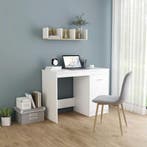 Schrijftafel hout kastje | Laatste Stuk!, Ophalen of Verzenden, Met wielen, Nieuw
