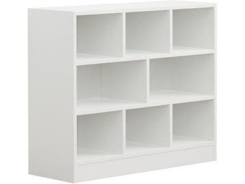 VDD - Vakkenkast - 8 open compartimenten - Wit, Verzenden, Nieuw