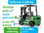 EP Elektrische Heftruck “Be Green Edition” 2.500 kg, Lithium, Heftruck, Elektrisch, 2000 tot 3000 kg, Verzenden
