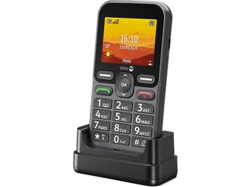 Doro Leva L10 4g Senior Barphone Met Sos Button17 Mb Zwart, Verzenden, Geen camera, Nieuw, Klassiek of Candybar