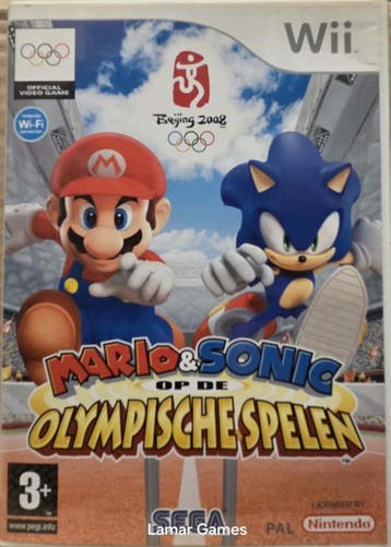 Mario & Sonic op de Olympische Spelen (wii used game), Ophalen of Verzenden, Zo goed als nieuw