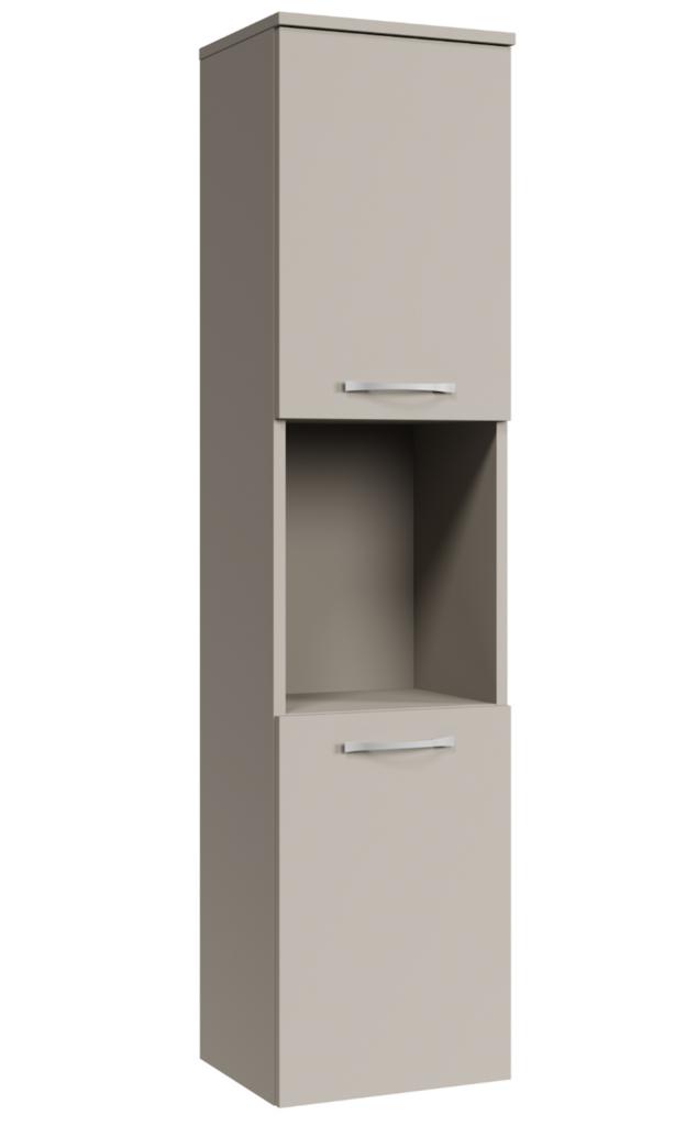 Badkamerkast Montreal 30 x 30 x 131 cm Mat Groen Kolomkast, Huis en Inrichting, Badkamer | Badkamermeubels, Nieuw, (Half)hoge kast