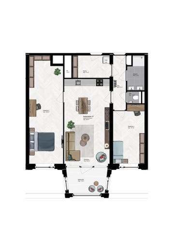 Appartement Burgemeester Stekelenburgplein in Tilburg, Tilburg, Noord-Brabant, Appartement