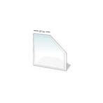 Vloerplaat 1100x1100mm glas 6mm, Huis en Inrichting, Kachels, Ophalen of Verzenden, Nieuw