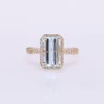 Zonder minimumprijs - Ring - 14 karaat Geel goud - 2.84ct., Nieuw