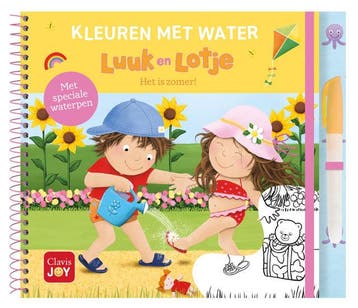 Kleuren met water. Luuk en Lotje. Het is zomer! (Goed), Verzenden, Gelezen