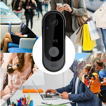 Slimme Wifi Video Deurbel met Camera en Nachtzicht, Verzenden