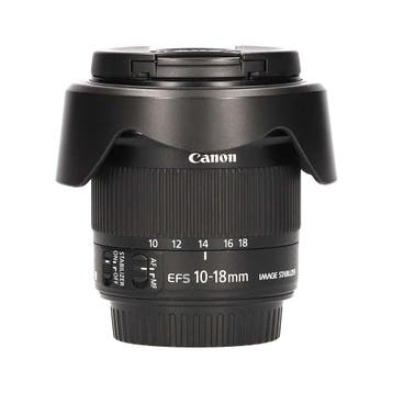 Canon EF-S 10-18mm f/4.5-5.6 IS STM met garantie, Audio, Tv en Foto, Fotografie | Lenzen en Objectieven, Ophalen of Verzenden