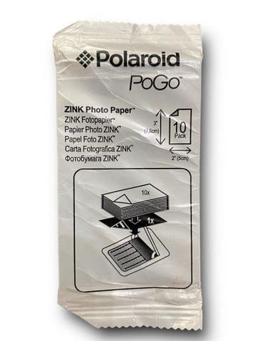 Polaroid ZINK Zelfklevend Fotopapier - Pak van 10 vellen (Ni, Verzenden, Nieuw