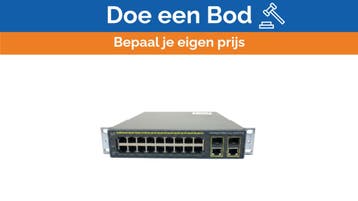 Bieden: Cisco Catalyst WS-C2960-24LT 24-Port, Ophalen of Verzenden, Nieuw