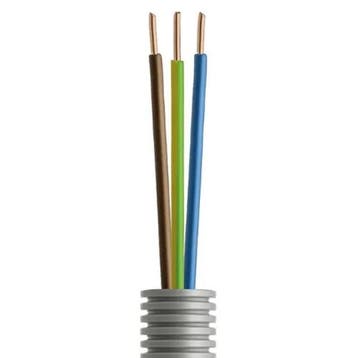Flexpijp 16mm + VD 3 x 2,5mm² - 25 meter, Nieuw