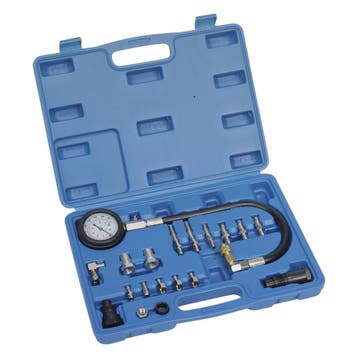 Compressie tester set diesel 20dlg Vrachtwagen, Verzenden