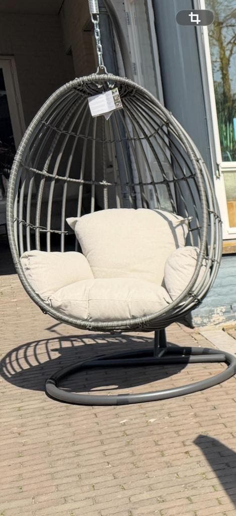 € 100.- voordeel op een OUTDOOR EGG, Tuin en Terras, Tuinstoelen, Nieuw, Overige materialen, Ophalen of Verzenden