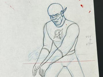 Filmation - Originele animatietekening van Flash - The, Nieuw in verpakking