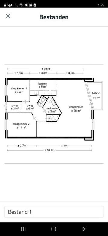 Woningruil - Thaliastraat 59 - 2 kamers en Noord-Brabant, Noord-Brabant