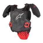 Alpinestars A-5 S V2 Youth Borstbeschermer Zwart Wit Rood, Verzenden, Nieuw met kaartje, Heren, Alpinestars