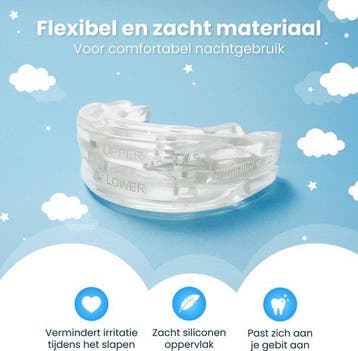 2dekans | DreamCare Anti Snurk Beugel - Verstelbaar - Bpa, Ophalen of Verzenden, Zo goed als nieuw