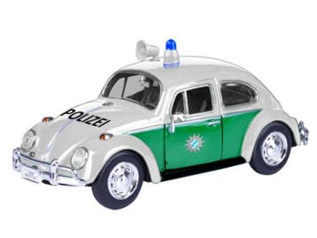 GSDCCmax 00079588 Volkswagen Beetle *Polizei*, white/green, Ophalen of Verzenden, Nieuw