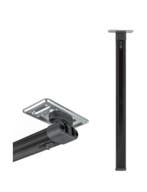 Klaptafelpoot Antraciet Bovenknik 67.5cm, Nieuw