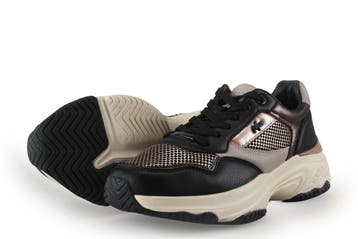 Mexx Sneakers in maat 38 Zwart, Mexx, Verzenden, Zwart, Sneakers of Gympen