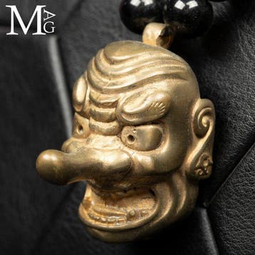 Japan Tengu Beschermer – Berggeest Talisman – Zwarte Onyx