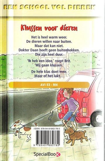 leesboek Klussen voor dieren serie Een school vol dieren, Verzenden, Gelezen
