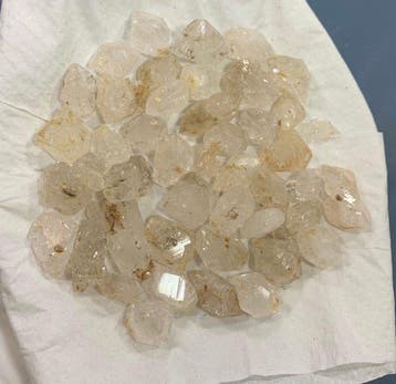 Geen reserveprijsvenster (diamant) kwarts helder kristal