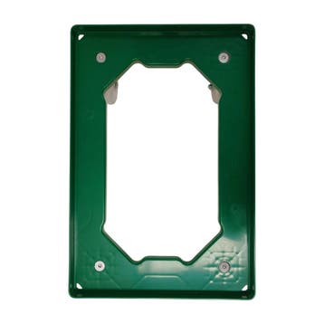 Kunststof dolly groen 615x415x165 mm, kunststof witte, Ophalen of Verzenden