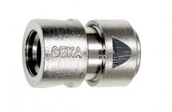 Geka Plus - nikkel - slangaansluiting 3/4 zonder waterstop, Ophalen of Verzenden, Nieuw