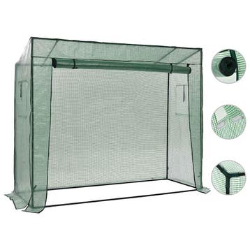 vidaXL Inloopkas 200x80x173 cm, Tuin en Terras, Kassen, Verzenden, Nieuw